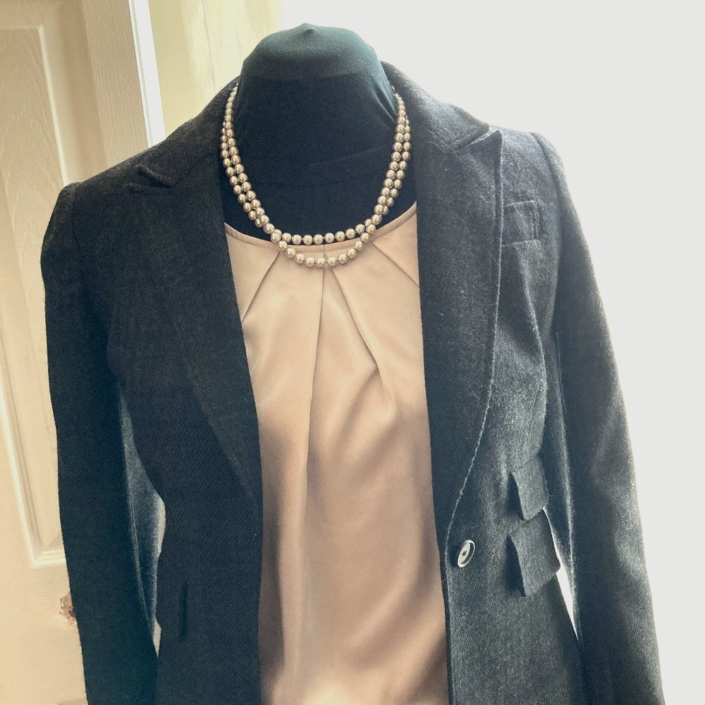 Wool Blend Blazer
